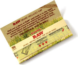 Raw Organic Hemp Rolling Papers 1¼ 24ct