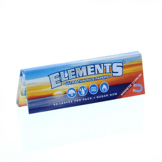 Elements Ultra Thin Rice Papers 1¼ Magnetic